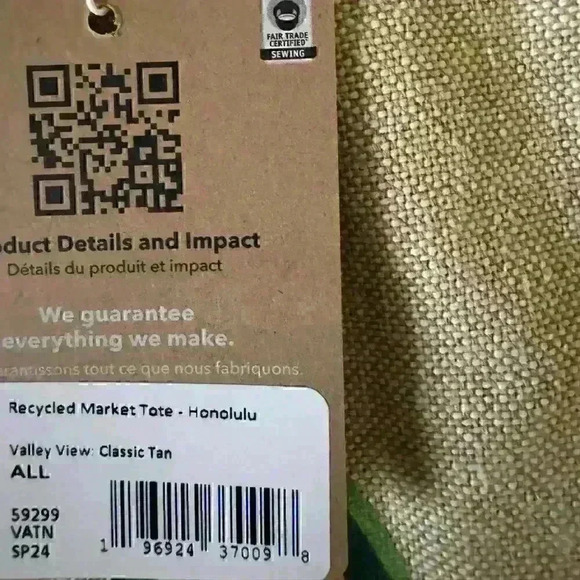 NWT PATAGONIA Honolulu Special Edition recycled market tote | exclusive - Picture 3 of 4